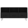 Mueble de TV madera de ingeniería negro 102x36x50 cm de vidaXL, Muebles TV - Ref: Foro24-829029, Precio: 79,65 €, Descuento: %