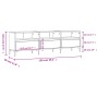 Mueble de TV madera contrachapada negro 150x30x44,5 cm de vidaXL, Muebles TV - Ref: Foro24-831285, Precio: 90,85 €, Descuento: %