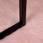 Alfombra de Imitación de Piel de Oveja Tafalla Rosa 50 x 80 cm en Alfombras | Comprar online en Foru.es