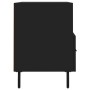 Mueble para TV madera contrachapada negro 80x36x50 cm de vidaXL, Muebles TV - Ref: Foro24-828989, Precio: 68,20 €, Descuento: %