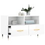 Mueble de TV madera contrachapada blanco brillo 80x36x50 cm de vidaXL, Muebles TV - Ref: Foro24-828950, Precio: 47,84 €, Desc...