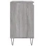 Armario de baño madera de ingeniería gris Sonoma 58x33x60 cm de vidaXL, Tocadores de baño - Ref: Foro24-831586, Precio: 42,16...