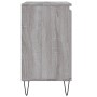 Armario de baño madera de ingeniería gris Sonoma 58x33x60 cm de vidaXL, Tocadores de baño - Ref: Foro24-831586, Precio: 42,64...