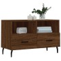 Mueble para TV madera contrachapada roble marrón 80x36x50 cm de vidaXL, Muebles TV - Ref: Foro24-828995, Precio: 69,60 €, Des...