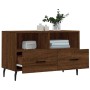 Mueble para TV madera contrachapada roble marrón 80x36x50 cm de vidaXL, Muebles TV - Ref: Foro24-828995, Precio: 69,60 €, Des...