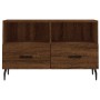 Mueble para TV madera contrachapada roble marrón 80x36x50 cm de vidaXL, Muebles TV - Ref: Foro24-828995, Precio: 69,60 €, Des...