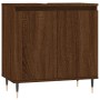 Armario de baño madera de ingeniería marrón roble 58x33x60 cm de vidaXL, Tocadores de baño - Ref: Foro24-831579, Precio: 43,1...