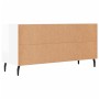 Mueble de TV madera contrachapada blanco brillo 102x36x50 cm de vidaXL, Muebles TV - Ref: Foro24-829054, Precio: 61,52 €, Des...