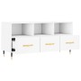 Mueble de TV madera de ingeniería blanco 102x36x50 cm de vidaXL, Muebles TV - Ref: Foro24-829012, Precio: 65,80 €, Descuento: %