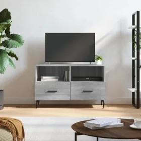 Mueble de TV madera de ingeniería gris Sonoma 80x36x50 cm de vidaXL, Muebles TV - Ref: Foro24-828994, Precio: 50,19 €, Descue...