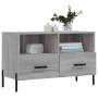 Mueble de TV madera de ingeniería gris Sonoma 80x36x50 cm de vidaXL, Muebles TV - Ref: Foro24-828986, Precio: 54,21 €, Descue...