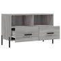 Mueble de TV madera de ingeniería gris Sonoma 80x36x50 cm de vidaXL, Muebles TV - Ref: Foro24-828986, Precio: 54,21 €, Descue...