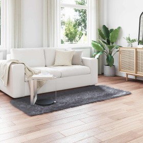 Alfombra de Imitación de Piel de Oveja Tafalla Antracita en Alfombras | Comprar online en Foru.es