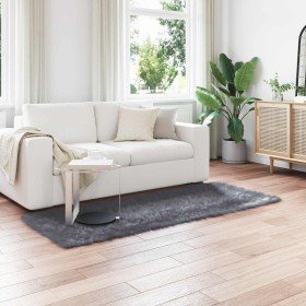 Alfombra de Imitación de Piel de Oveja Tafalla Antracita en Alfombras | Comprar online en Foru.es