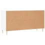 Banco zapatero madera de ingeniería blanco 102x35x55 cm de vidaXL, Zapateros y organizadores de calzado - Ref: Foro24-829724,...