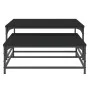 Stackable coffee tables 2 pieces black engineered wood by vidaXL, Coffee table - Ref: Foro24-832818, Price: 67,32 €, Discount: %