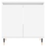 Armario de baño madera de ingeniería blanco 58x33x60 cm de vidaXL, Tocadores de baño - Ref: Foro24-831572, Precio: 43,12 €, D...