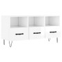 Mueble de TV madera contrachapada blanco brillo 102x36x50 cm de vidaXL, Muebles TV - Ref: Foro24-829030, Precio: 58,78 €, Des...