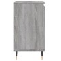 Armario de baño madera de ingeniería gris Sonoma 58x33x60 cm de vidaXL, Tocadores de baño - Ref: Foro24-831578, Precio: 44,32...