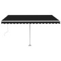 Toldo de pie automático gris antracita 400x300 cm en Toldos | Comprar online en Foru.es