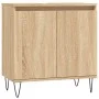 Armario de baño madera de ingeniería roble Sonoma 58x33x60 cm de vidaXL, Tocadores de baño - Ref: Foro24-831583, Precio: 56,5...