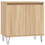 Armario de baño madera de ingeniería roble Sonoma 58x33x60 cm de vidaXL, Tocadores de baño - Ref: Foro24-831583, Precio: 57,3...