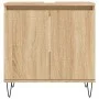 Armario de baño madera de ingeniería roble Sonoma 58x33x60 cm de vidaXL, Tocadores de baño - Ref: Foro24-831583, Precio: 56,5...