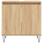 Armario de baño madera de ingeniería roble Sonoma 58x33x60 cm de vidaXL, Tocadores de baño - Ref: Foro24-831583, Precio: 57,3...