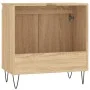 Armario de baño madera de ingeniería roble Sonoma 58x33x60 cm de vidaXL, Tocadores de baño - Ref: Foro24-831583, Precio: 56,5...