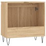 Armario de baño madera de ingeniería roble Sonoma 58x33x60 cm de vidaXL, Tocadores de baño - Ref: Foro24-831583, Precio: 57,3...