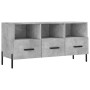 Mueble de TV madera de ingeniería gris hormigón 102x36x50 cm de vidaXL, Muebles TV - Ref: Foro24-829048, Precio: 63,59 €, Des...