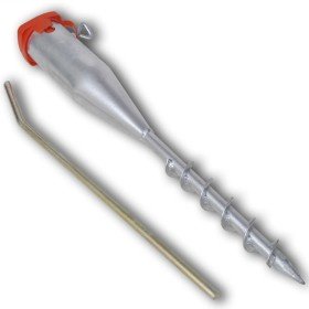 Soporte para sombrilla de acero galvanizado 55 cm en Bases para sombrillas | Comprar online en Foru.es