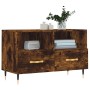 Mueble para TV madera contrachapada roble ahumado 80x36x50 cm de vidaXL, Muebles TV - Ref: Foro24-828953, Precio: 47,03 €, De...