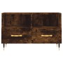 Mueble para TV madera contrachapada roble ahumado 80x36x50 cm de vidaXL, Muebles TV - Ref: Foro24-828953, Precio: 47,03 €, De...
