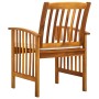 Sillas de comedor jardín 2 uds con cojines madera maciza acacia de vidaXL, Sillas de jardín - Ref: Foro24-312128, Precio: 179...