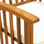 Sillas de comedor jardín 2 uds con cojines madera maciza acacia de vidaXL, Sillas de jardín - Ref: Foro24-312128, Precio: 179...