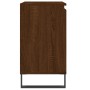 Armario de baño madera de ingeniería marrón roble 58x33x60 cm de vidaXL, Tocadores de baño - Ref: Foro24-831595, Precio: 44,1...