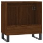 Armario de baño madera de ingeniería marrón roble 58x33x60 cm de vidaXL, Tocadores de baño - Ref: Foro24-831595, Precio: 44,1...