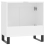 Armario de baño madera de ingeniería blanco 58x33x60 cm de vidaXL, Tocadores de baño - Ref: Foro24-831588, Precio: 53,72 €, D...