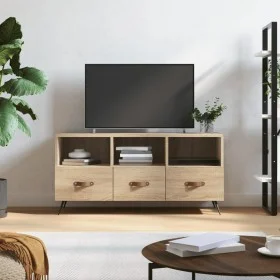 Mueble de TV madera de ingeniería roble Sonoma 102x36x50 cm de vidaXL, Muebles TV - Ref: Foro24-829007, Precio: 77,45 €, Desc...