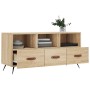 Mueble de TV madera de ingeniería roble Sonoma 102x36x50 cm de vidaXL, Muebles TV - Ref: Foro24-829007, Precio: 78,42 €, Desc...