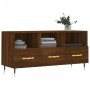 Mueble de TV madera de ingeniería marrón roble 102x36x50 cm de vidaXL, Muebles TV - Ref: Foro24-829019, Precio: 79,56 €, Desc...