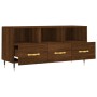 Mueble de TV madera de ingeniería marrón roble 102x36x50 cm de vidaXL, Muebles TV - Ref: Foro24-829019, Precio: 79,56 €, Desc...
