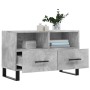 Mueble para TV madera contrachapada gris hormigón 80x36x50 cm de vidaXL, Muebles TV - Ref: Foro24-829000, Precio: 56,80 €, De...