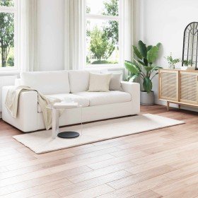 Alfombra de Piel Sintética de Conejo Olite Crema 80 x 250 cm en Alfombras | Comprar online en Foru.es