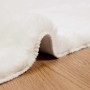 Alfombra de Piel Sintética de Conejo Olite Crema 80 x 250 cm en Alfombras | Comprar online en Foru.es