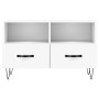 Mueble para TV madera contrachapada blanco 80x36x50 cm de vidaXL, Muebles TV - Ref: Foro24-828964, Precio: 52,08 €, Descuento: %