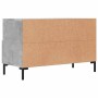 Mueble para TV madera contrachapada gris hormigón 80x36x50 cm de vidaXL, Muebles TV - Ref: Foro24-828976, Precio: 67,82 €, De...