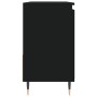 Armario de baño madera contrachapada negro 65x33x60 cm de vidaXL, Tocadores de baño - Ref: Foro24-831597, Precio: 59,79 €, De...