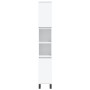 Armario de baño madera contrachapada blanco 30x30x190 cm de vidaXL, Tocadores de baño - Ref: Foro24-831540, Precio: 96,86 €, ...